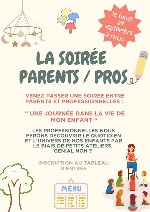 La soirée Parents / Pros