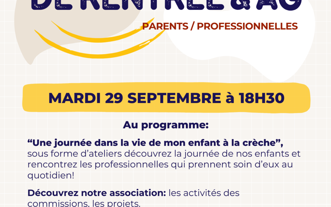 Réunion de rentrée & Assemblée Générale