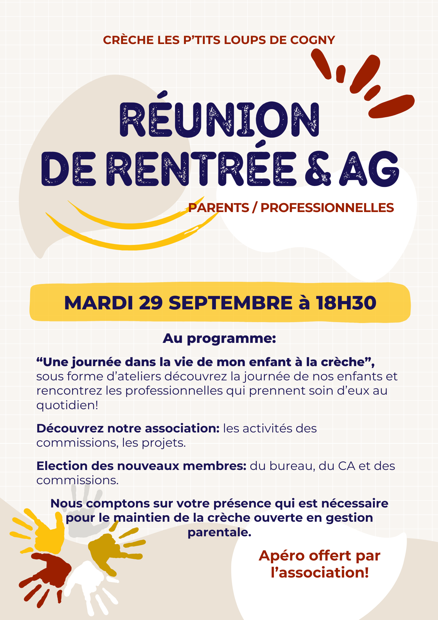Réunion de rentrée & Assemblée Générale